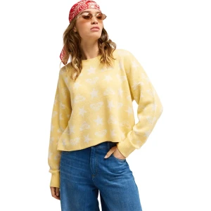 Roxy Pull Messy Stars Golden Haze L Femme
