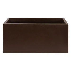 Wellhome Jardinera Polyethylene 80x40x40cm Bronze 80 x 40 x 40 cm
