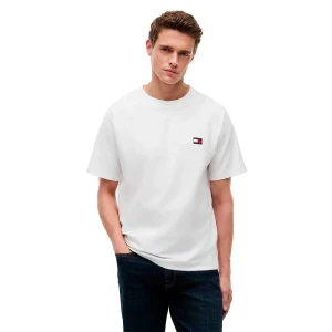Tommy Hilfiger T-shirt à Manches Courtes Mw0mw42396 White S Homme