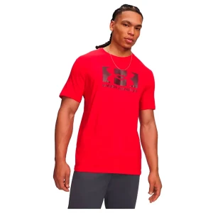 Under Armour T-shirt à Manches Courtes Center Boxed Logo Red / Dark Maroon XL
