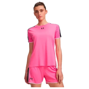 Under Armour T-shirt à Manches Courtes Challenger Train Pink / Black 2XL Femme