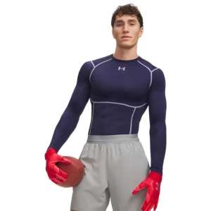 Under Armour T-shirt à Manches Longues Heatgear Elite Compression Blue / Reflective 2XL