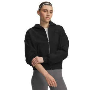 Under Armour Sweat-shirt à Zip Icon Fleece Black / Black S