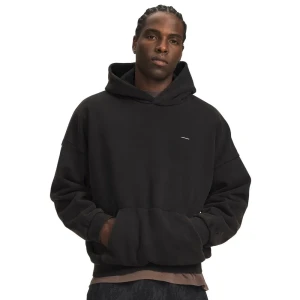 Under Armour Sweat à Capuche Icon Heavyweight Fleece Washed Black / Ultimate Black 2XL