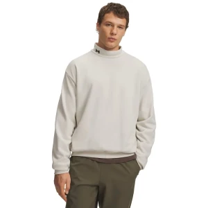 Under Armour Sweat-shirt Icon Heavyweight Terry Crew White / Black L