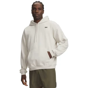 Under Armour Sweat à Capuche Icon Heavyweight Terry White / Ultimate Black XL