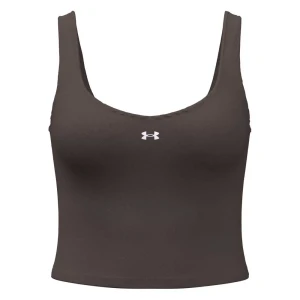 Under Armour T-shirt Sans Manches Motion Brown / White L