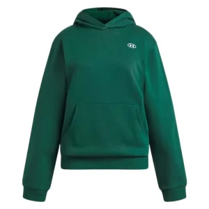 Under Armour Sweat à Capuche Rival Fleece Green / White 10-12 Années