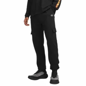 Under Armour Joggers Rival Fleece Cargo Black / White XL