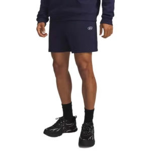 Under Armour Short Rival Fleece Blue / White M