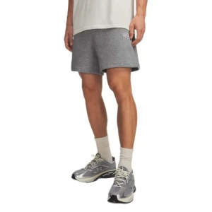 Under Armour Short Rival Fleece Gray / White XL