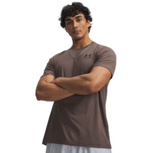 Under Armour T-shirt à Manches Courtes Sportstyle Left Chest Logo Brown / Black S