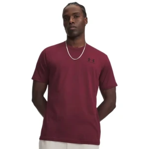 Under Armour T-shirt à Manches Courtes Sportstyle Left Chest Logo Red / Black XL