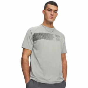 Under Armour T-shirt à Manches Courtes Tech Graphic Gray / Black M