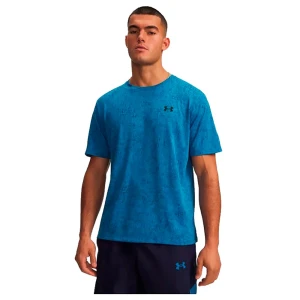 Under Armour T-shirt à Manches Courtes Tech Pixelate Blue / Black M