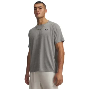 Under Armour T-shirt à Manches Courtes Tech Textured Green / Two Tone Black L