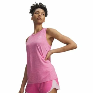 Under Armour T-shirt Sans Manches Tech Twist Pink / Prime Pink XL