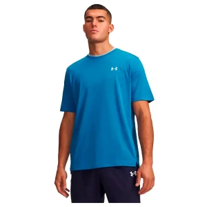 Under Armour T-shirt à Manches Courtes Tech Vent Jacquard Blue / White XL