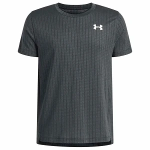 Under Armour T-shirt à Manches Courtes Tech Vent Jacquard Black / White 18-20 Années