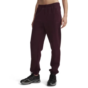 Under Armour Joggers Unstoppable Fleece Gym Red / Ox Blood XS