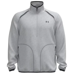 Under Armour Sweat à Demi-zip Unstoppable Fleece Gray / Black L