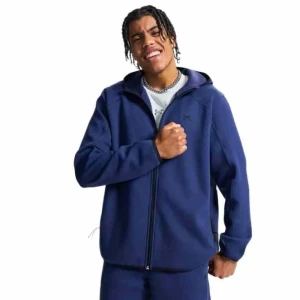 Under Armour Sweat-shirt à Zip Unstoppable Fleece Blue / Black L