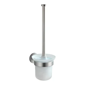 Wenko Portacepillos De Inodoro Bosio White / Silver One Size