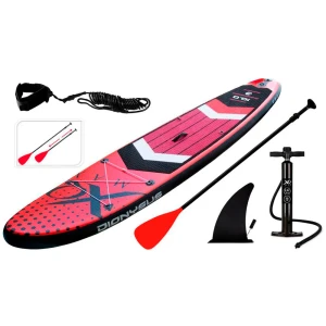 Xqmax Set De Paddle Surf Hinchable 305 Red One Size