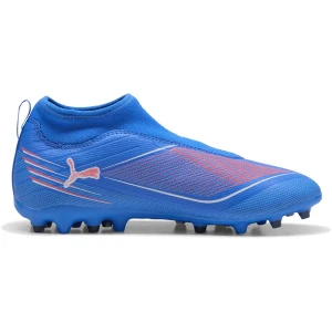 Puma Chaussures De Football Junior Ultra 6 Match+ Ll Mg Ultra Blue / White / Glowing Red EU 37 1/2 Garçon,Fille