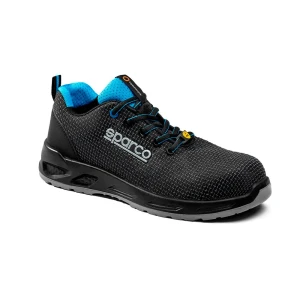 Sparco Chaussures De Sécurité Horizon Tek Fresno Esd S3s Sr Fo Black / Blue EU 39