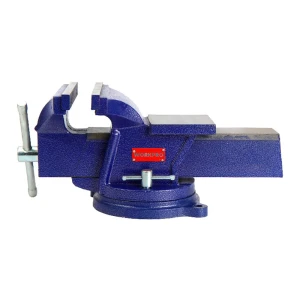 Workpro Tornillo De Banco 360° Base Dark Blue 100 mm