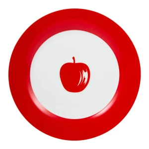 Benetton Vaisselle Fruits 4 Pièces Red / White One Size