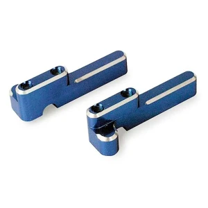 Traxxas Support De Servo Machined Aluminum Blue One Size unisex