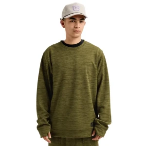 Burton Sudadera Oak Crew Dried Moss Htr M