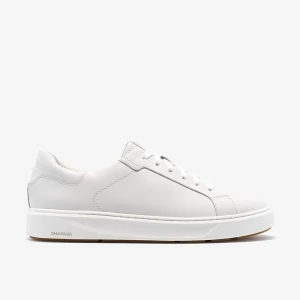 Clarks Shoes Baskets Code C Lace White Leather EU 44 Homme