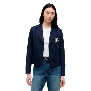 Tommy Hilfiger Blazer Ww0ww50146 Dark Night Navy 36 Femme