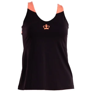 Black Crown Camiseta Sin Mangas Naxos Black / Coral / Gray L