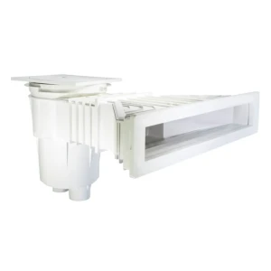 Astralpool Cubierta Cuadrada Para Piscina De Hormigón Con Skimmer Empotrado 17.5l Reacondicionado White One Size
