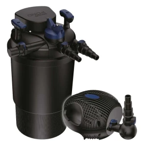 Fluval Juego De Estanque Completo Pond Clearflo 8000 Kit Black One Size