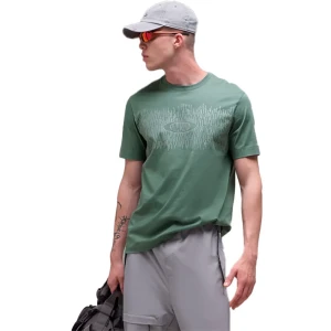 Oakley Apparel T-shirt à Manches Courtes Rain Camo Aviator Green M Homme