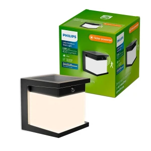 Philips Applique Murale 3w 400/10 Lumens 2700k Black One Size