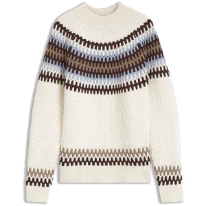 Boss Pull Fiotto 10282630 Open White M Homme