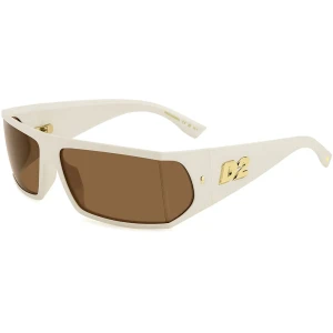 Dsquared2 Lunettes De Soleil D2-0140-s-szj 73/15/120 Beige / Brown One Size Homme