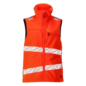 Mascot Chaleco Softshell Hi-Vis Red L