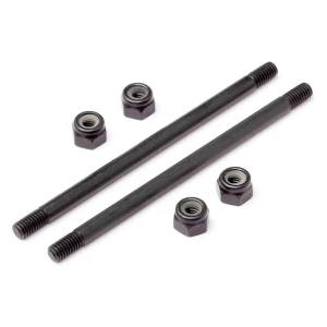 Hpi Racing Arbre De Suspension Outer-threaded 2 Unités Black One Size unisex