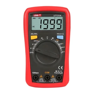 Uni-t Multimètre Numérique Ut131a Red / Grey One Size