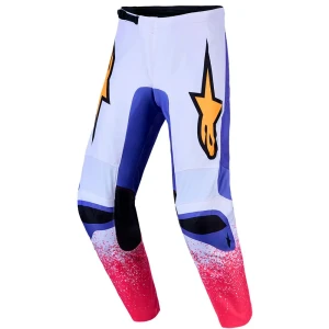 Alpinestars Pantalones Off-road Fluid Drag Blue / Gold / Purple / Red / White 42