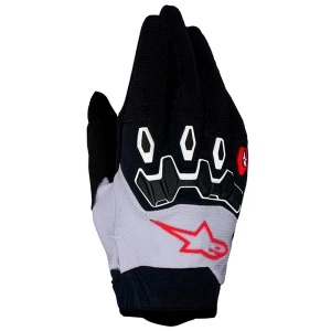 Alpinestars Guantes Off-road Full Bore V2 Black / Light Lilac / Red / White 3XS