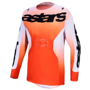 Alpinestars Maillot De Manga Larga Racer Amber Black / Orange / Red / White 2XL