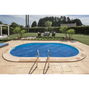 Gre Accessories Cubierta De Verano Para Piscina Ovalada Reacondicionado Blue 478 x 338 cm